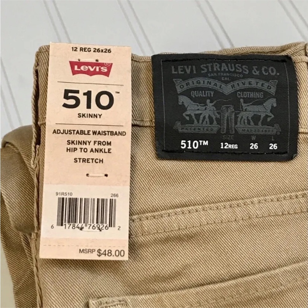 Levi's 510 Jeans Size 26×26
(12reg)